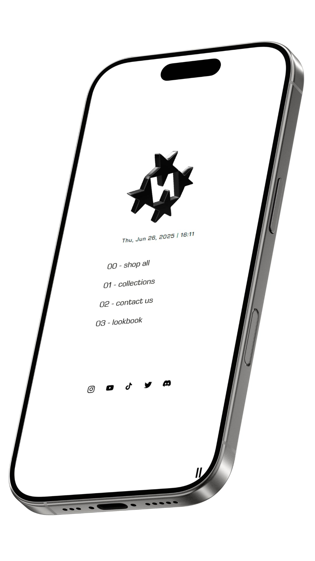 ENTER PAGE - Mobile