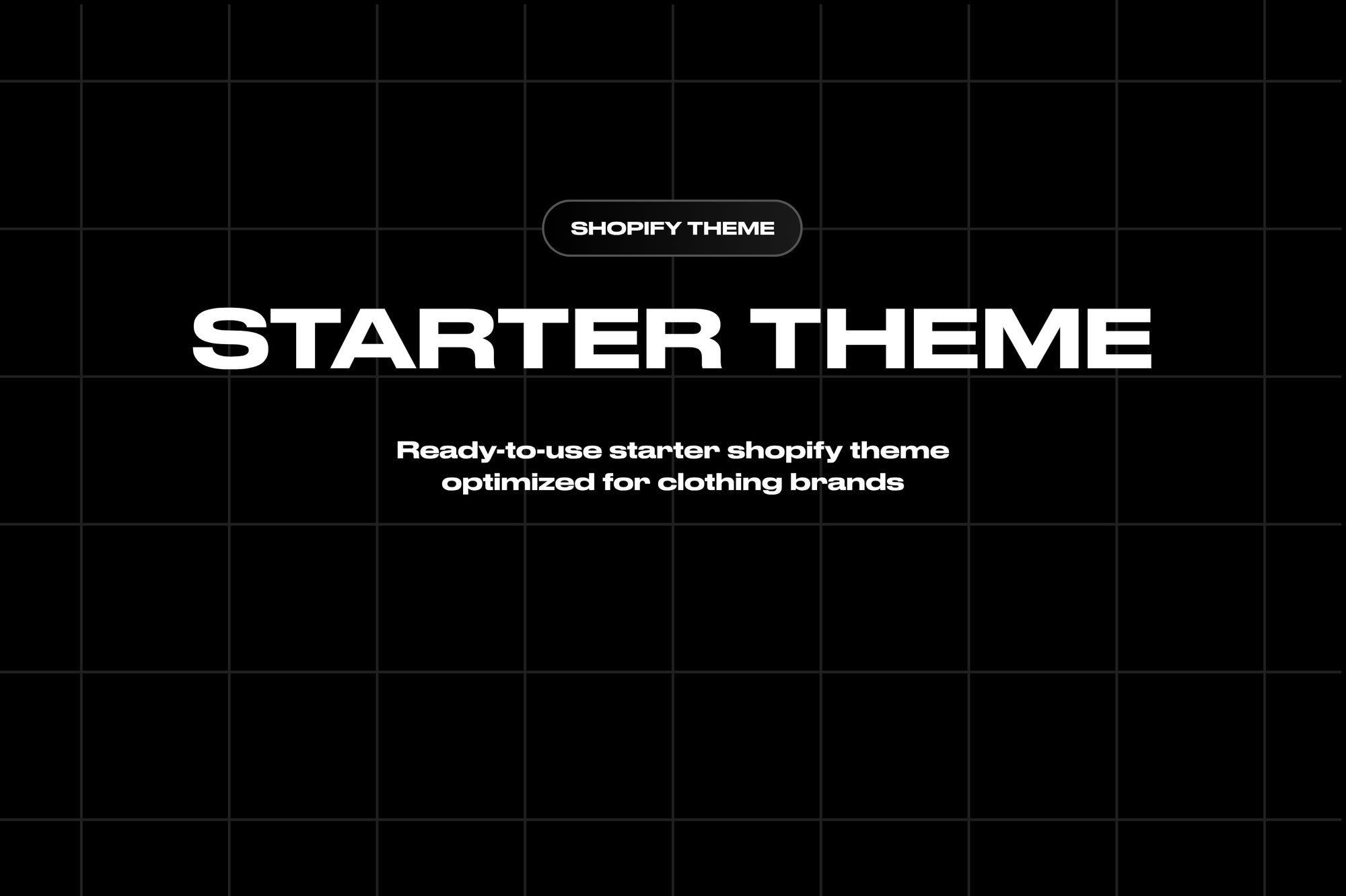 Starter Shopify Theme